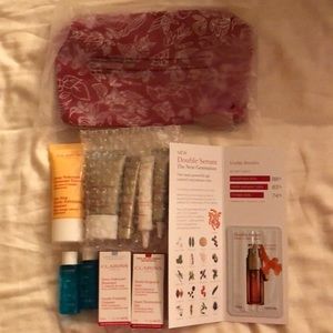 Clarins skincare bundle — new
